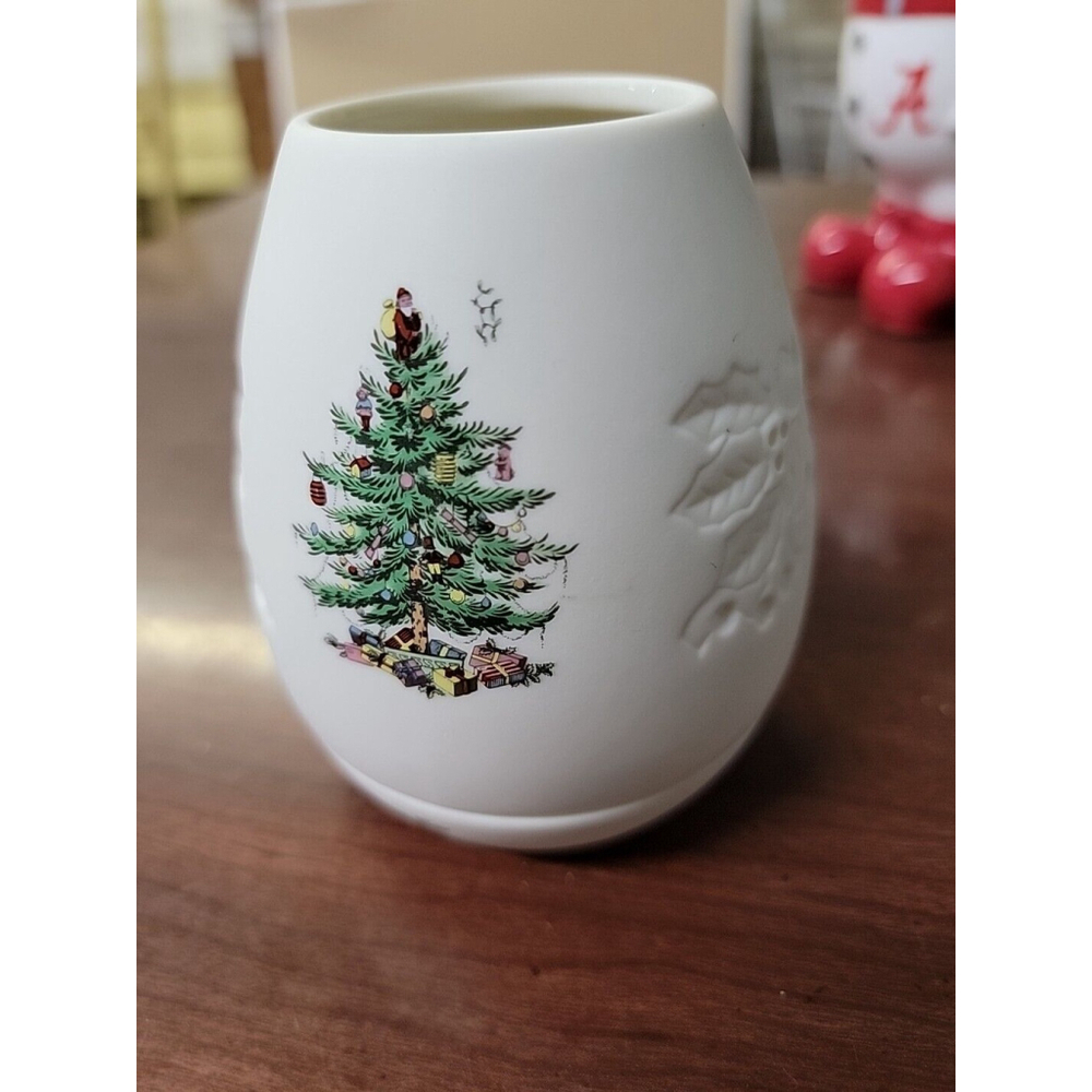 Spode, Fairy Light (Lithophane), Christmas Tree Pattern